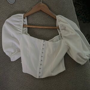 Size small corset like shirt